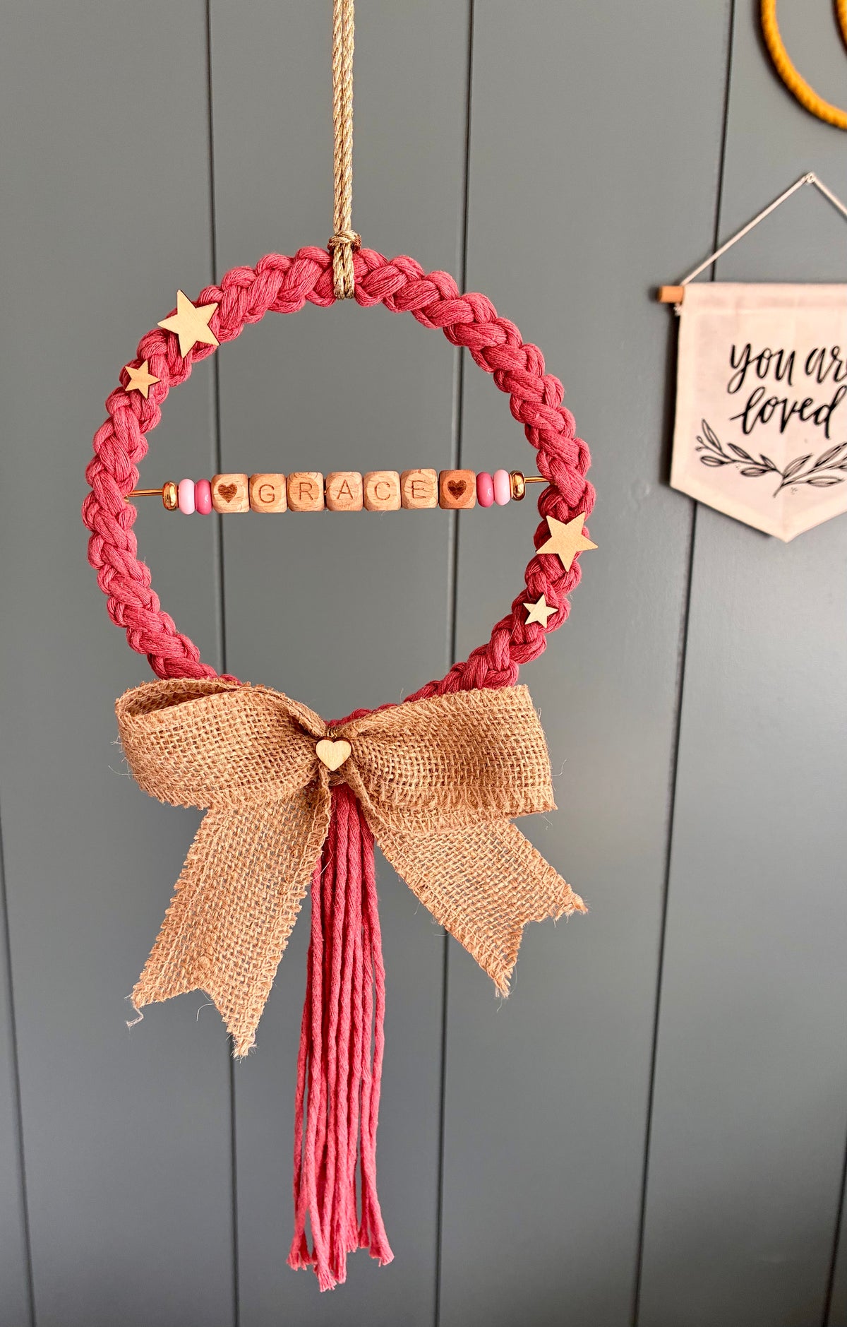 Fleasc Beag – Macramé Wreath
